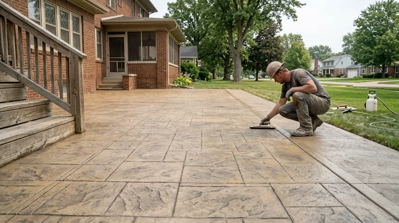 Stamped & Decorative Concrete Springfield