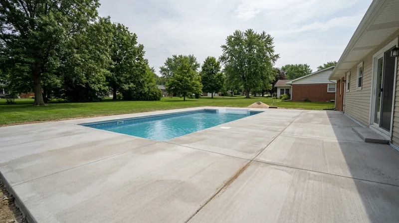 Concrete Pool Decks Springfield